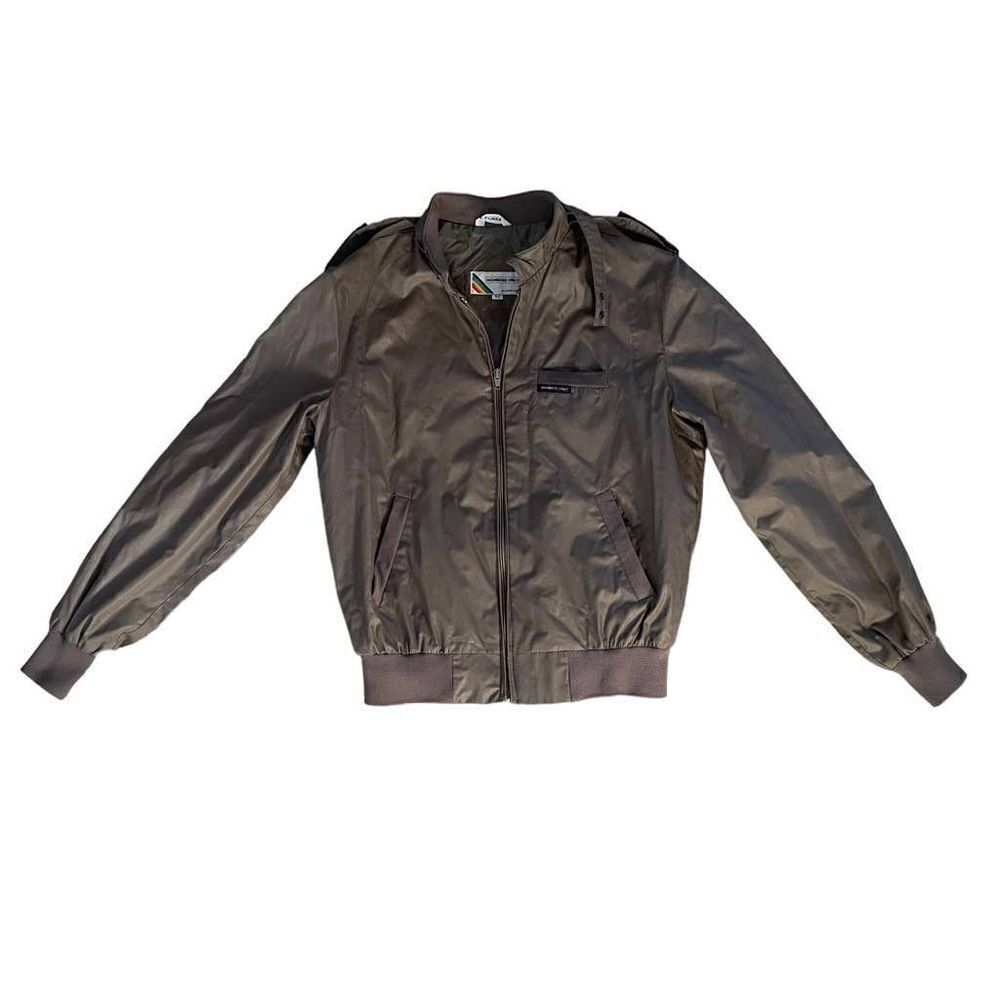 Vintage‎ Member Only Men's Size 42 Jacket Full Zip  Racer Jacket